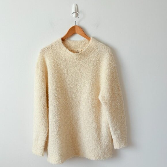 Aritzia Wilfred Seissan Alpaca Wool Sweater Birch Size 1/ Small - Picture 7 of 11